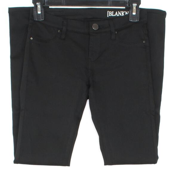 BlankNYC Womens Pants Jegging Zip Fly Black Size 24 KY - Picture 1 of 3